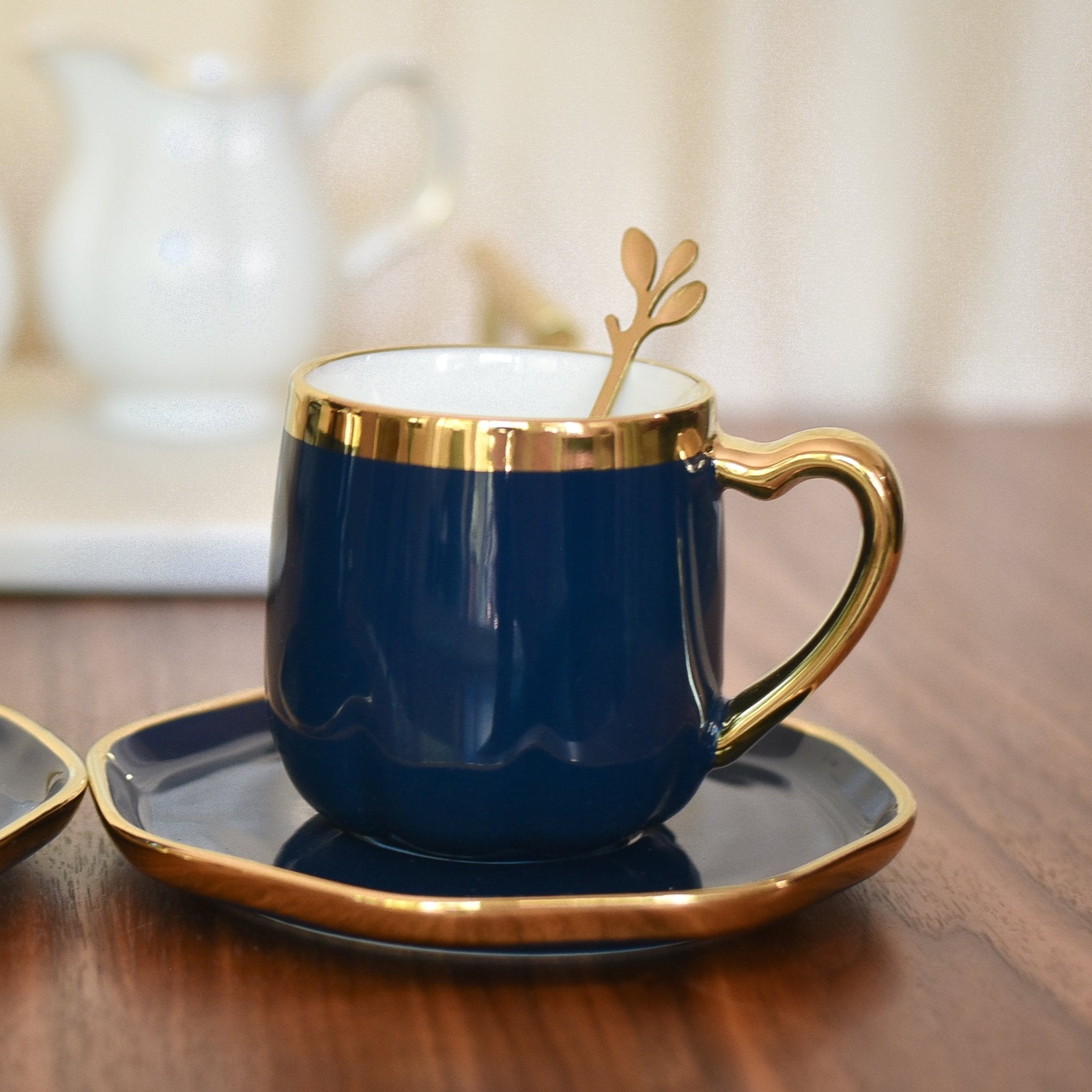 Handmade Coffee Mug Set - Sapphire