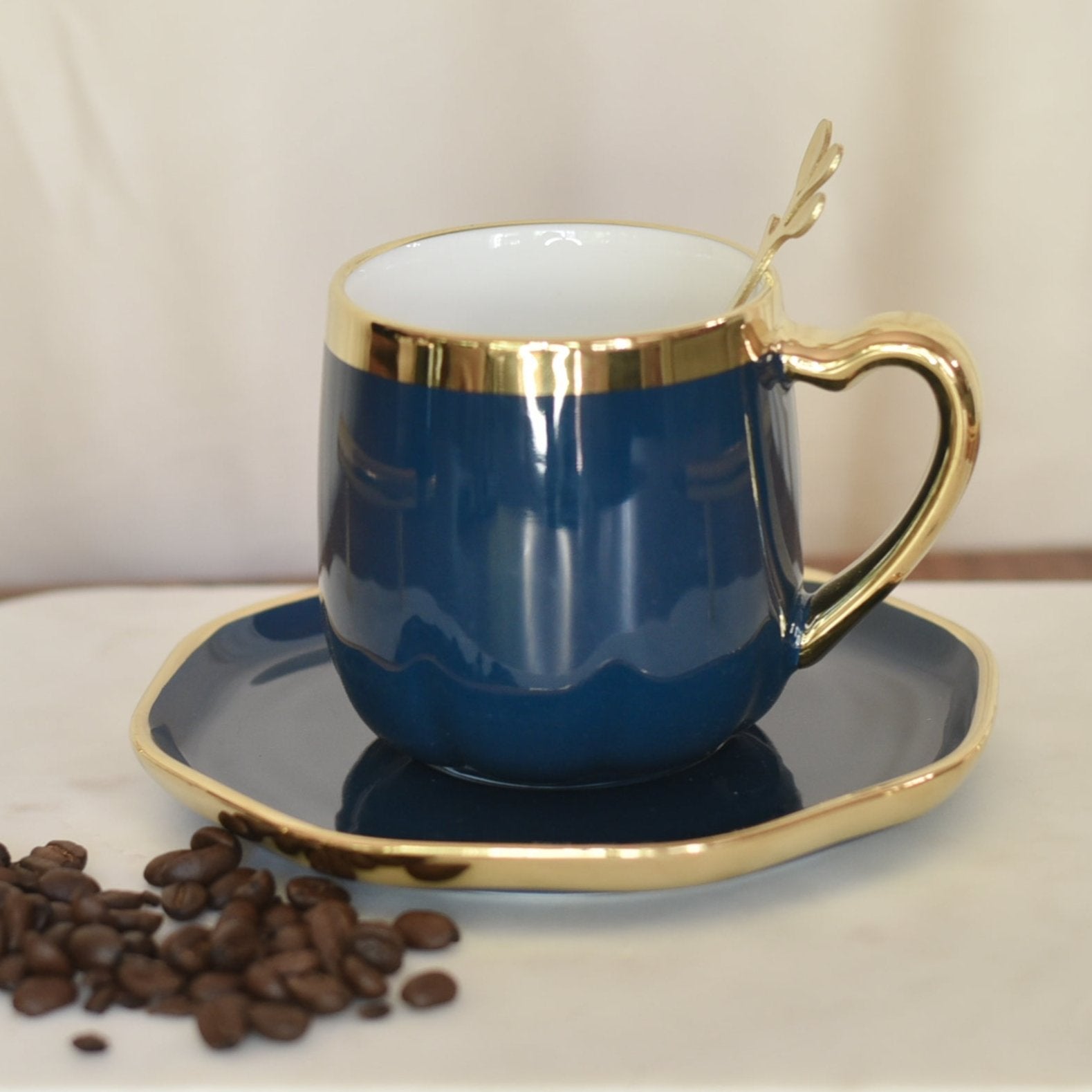 Handmade Coffee Mug Set - Sapphire