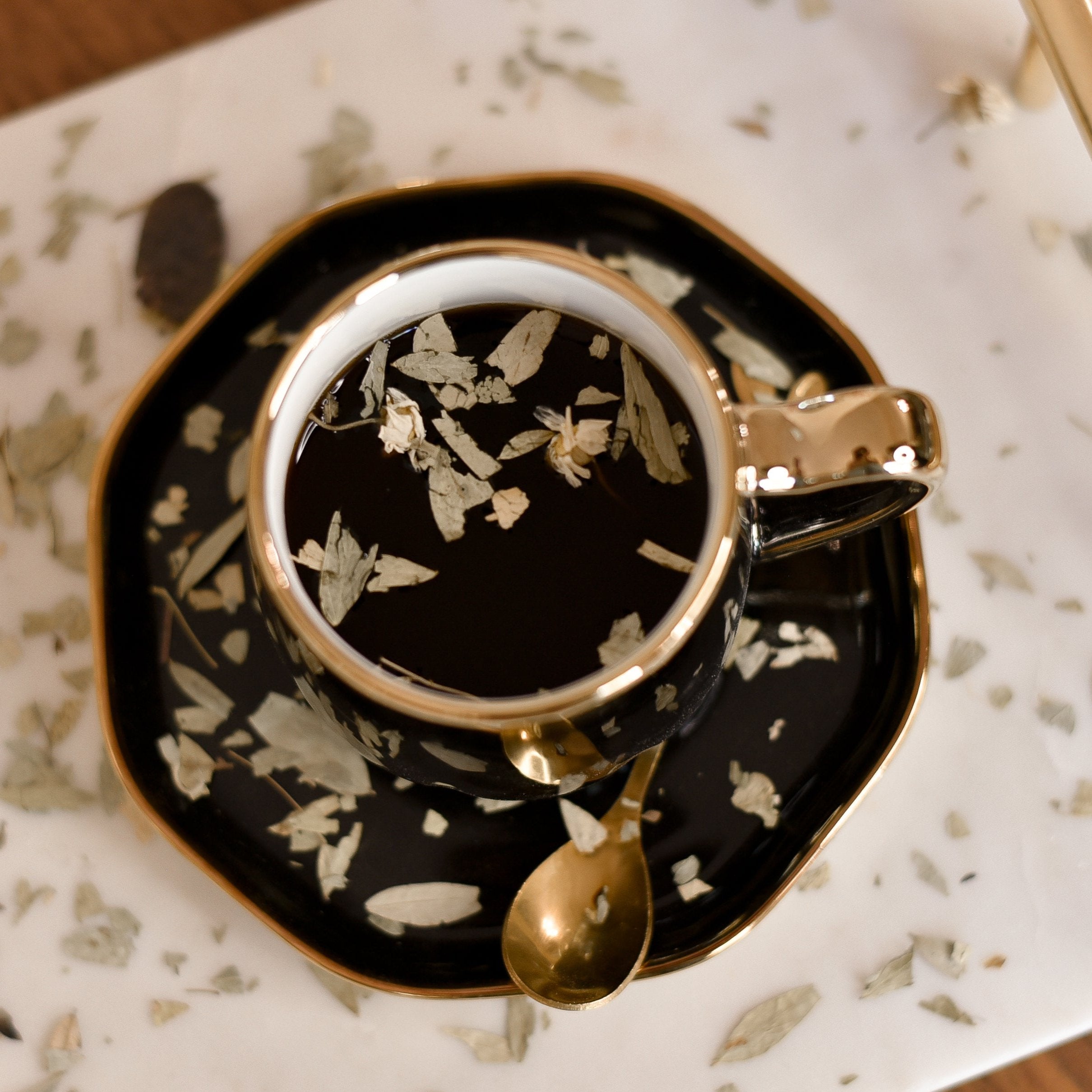 Handmade Coffee Mug Set - Obsidian