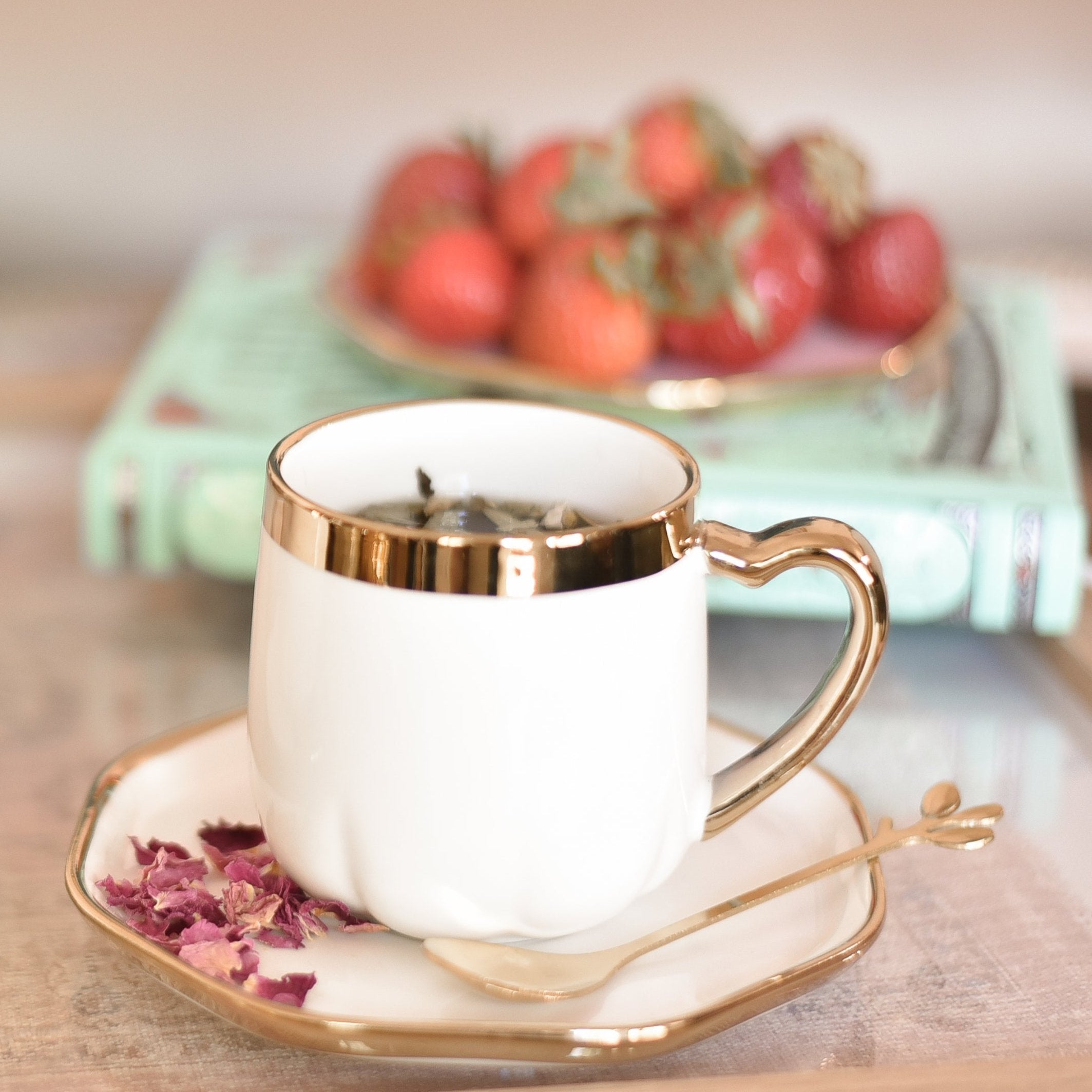 Handmade Coffee Mug Set - Pearl